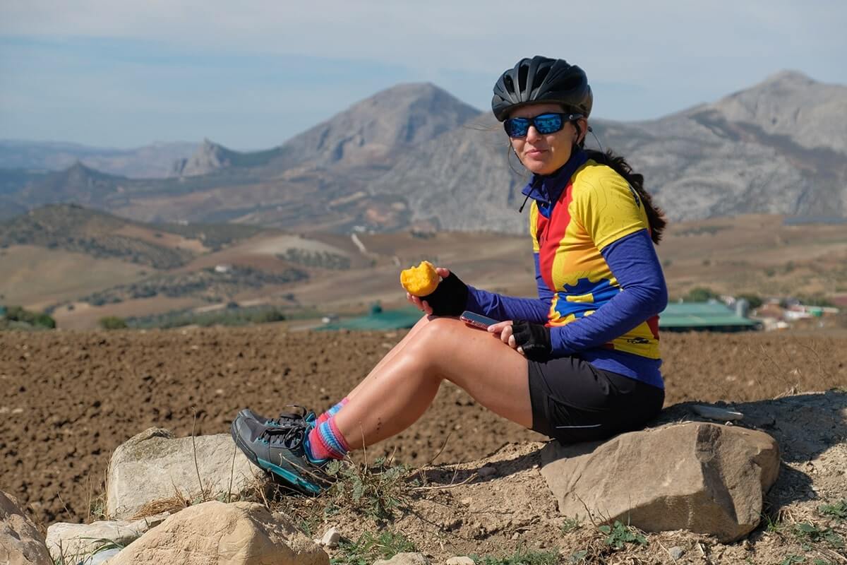 Beth on the 2019 Spain Trek