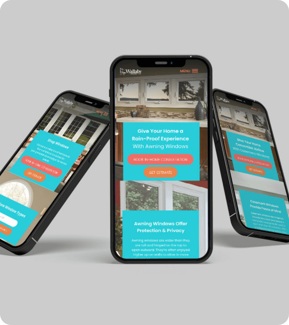 Mobile-Website wallaby
